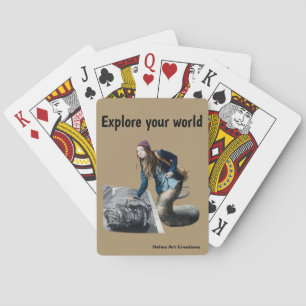 Naga Explore World Travel Fantasy Playing Cards