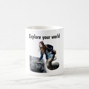 Naga Explorer World Travel Fantasy Coffee Cup