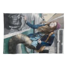 Naga Exploring World Travel Fantasy Kitchen Towel