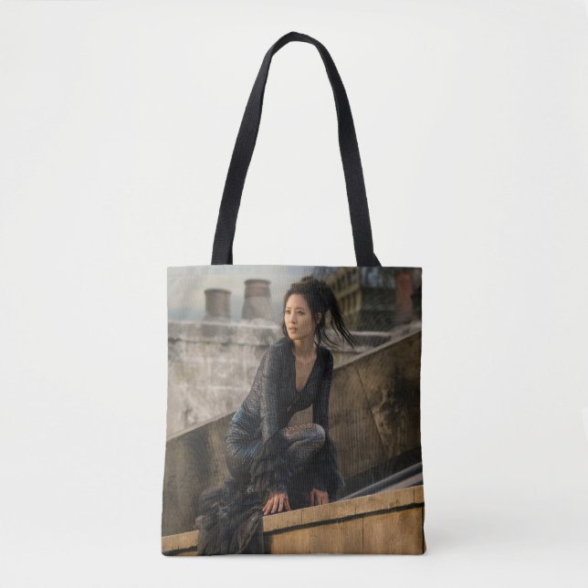 Nagini on Rooftop Photo Tote Bag (Front)