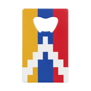 Nagorno Karabakh Flag Credit Card Bottle Opener