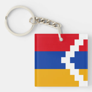 Nagorno Karabakh Flag Keychain