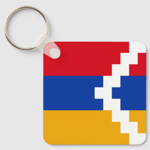 Nagorno Karabakh Flag Keychain