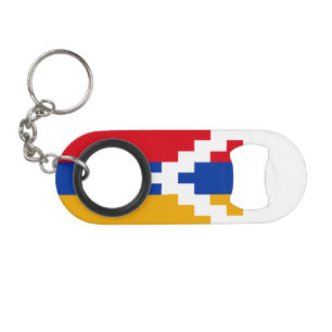Nagorno Karabakh Flag Keychain Bottle Opener