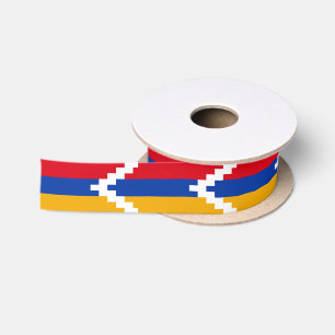 Nagorno Karabakh Flag Satin Ribbon