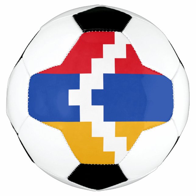 Nagorno Karabakh Flag Soccer Ball (Front)