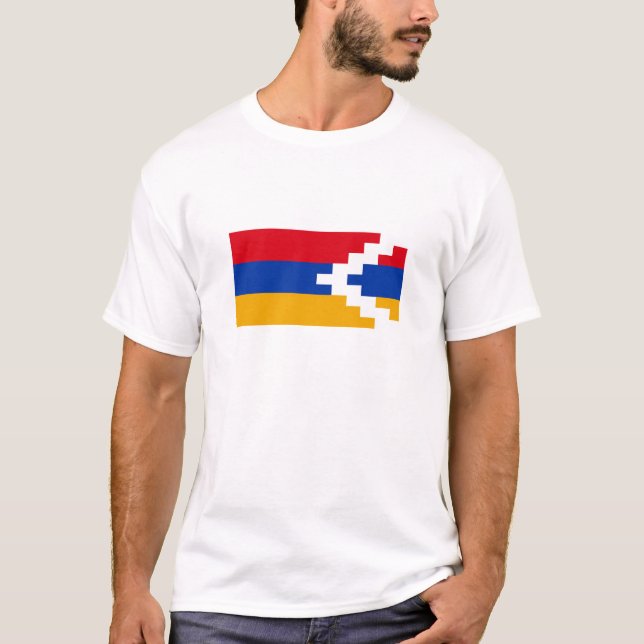 Nagorno Karabakh Flag T-Shirt (Front)