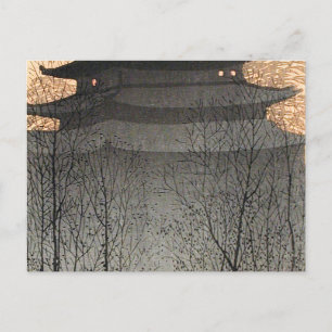 Nagoya Castle By Hiroaki Takahashi Postcard