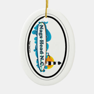 Nags Head. Ceramic Ornament