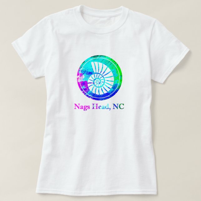 Nags Head NC Shell shirt (Design Front)