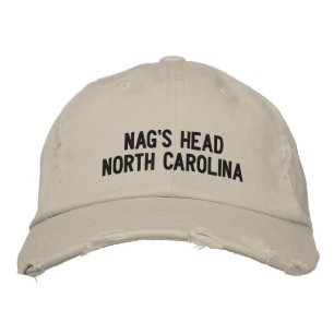 Nag's Head, North Carolina Embroidered Hat