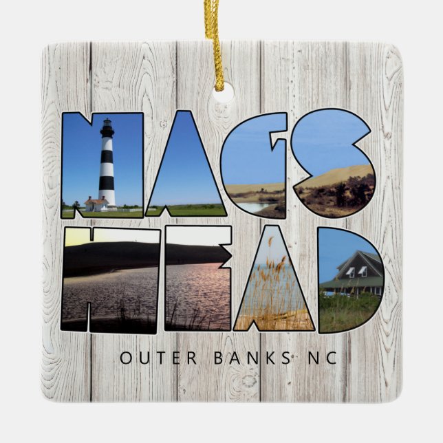 Nags Head - Outer Banks NC Metal Ornament (Front)