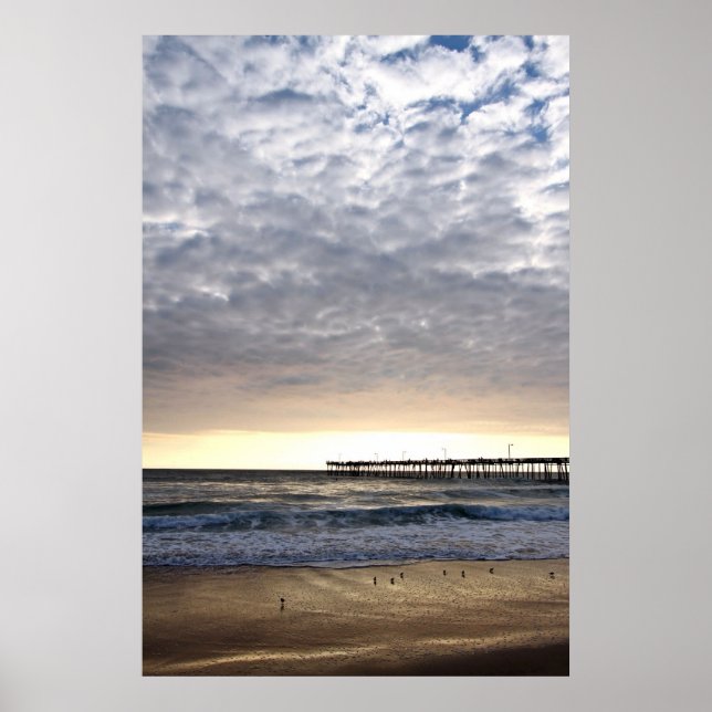 Nags Head Pier Poster (Front)