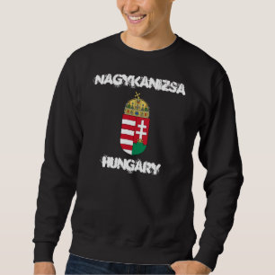 Nagykanizsa, Hungary with coat of arms Sweatshirt