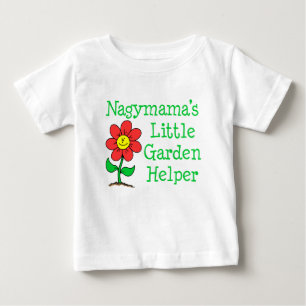 Nagymama Little Garden Helper Baby T-Shirt