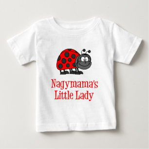 Nagymama's Little Lady Baby T-Shirt