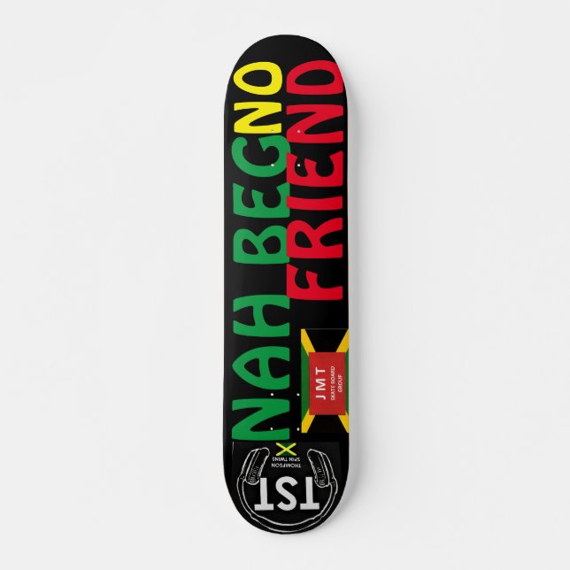 NAH BEG NO FRIEND 7 3/4" Planche de Skateboard (Devant)