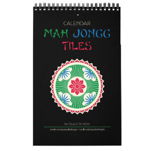 Nah Jongg Tiles Calendar