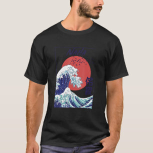 Naha City Kanagawa Retro Wave Japan T-Shirt