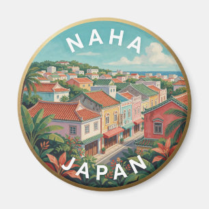 Naha Japan Okinawa Travel City Magnet