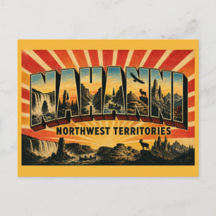 Nahanni National Park Reserve UNESCO Heritage Postcard