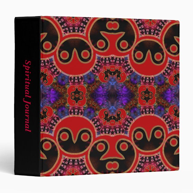 Nahashi Fractal Art Binder (Front/Spine)