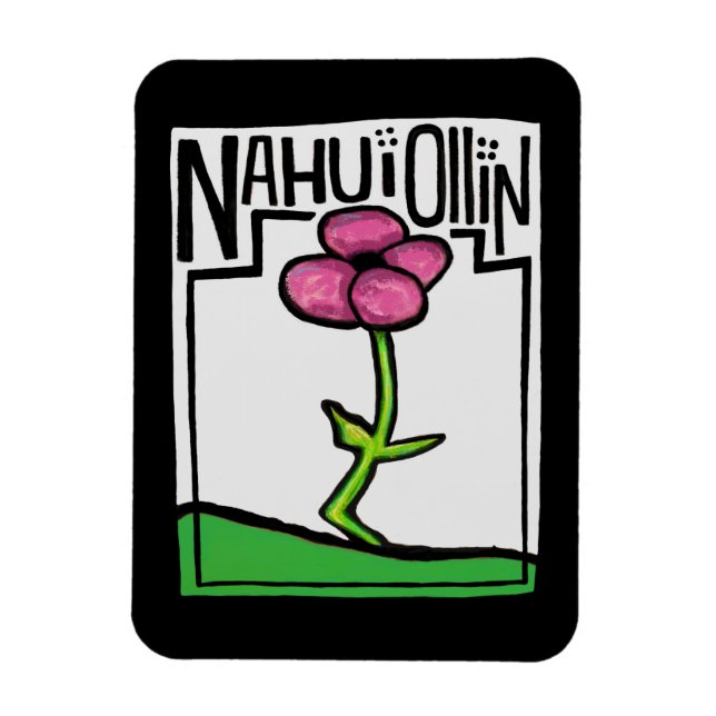 NAHUI OLLIN MAGNET (Vertical)