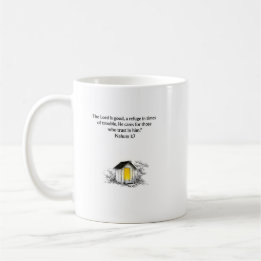 Nahum 1:7 Bible Verse Christian Mug