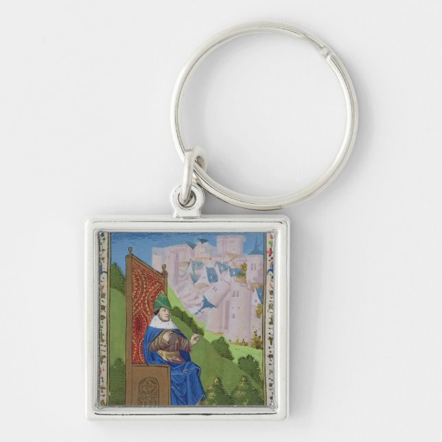 Nahum announcing the destruction of Nineveh Keychain (Front)