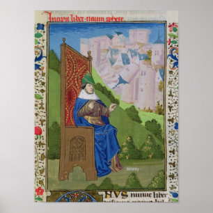 Nahum announcing the destruction of Nineveh Poster