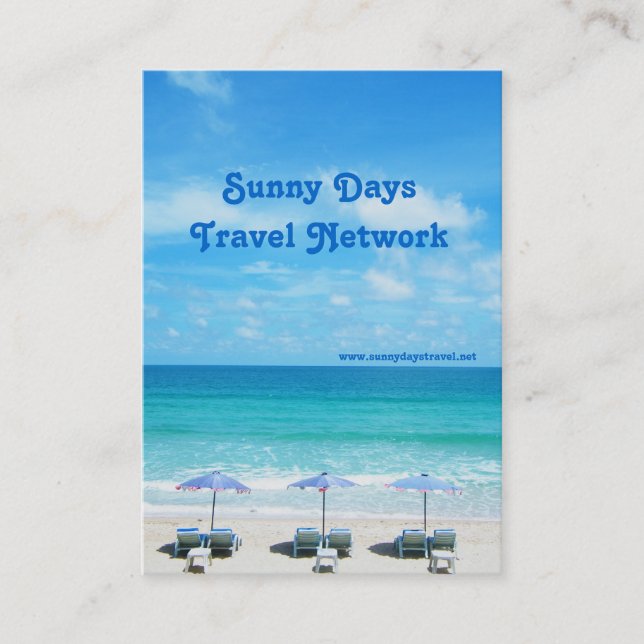 Naiharn Beach, Phuket Island Business Card (Front)