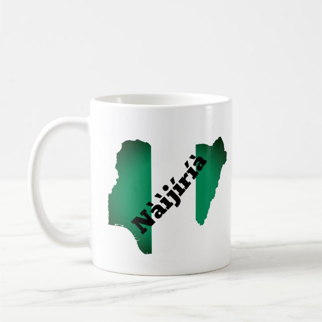 Nàìjíríà (Yoruba) Coffee Mug (Left)