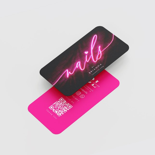 Nail Art Manicure Specialist  Business Card (Creator Uploaded)