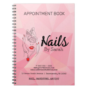 Nail art notebook