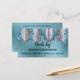 NAIL ARTIST appointment Business Card