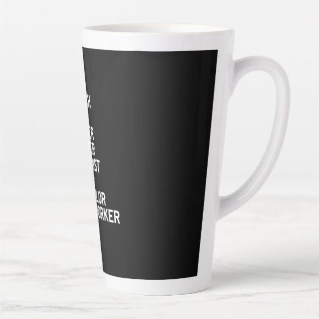 Nail Artist Inspirer Latte Mug (Right)