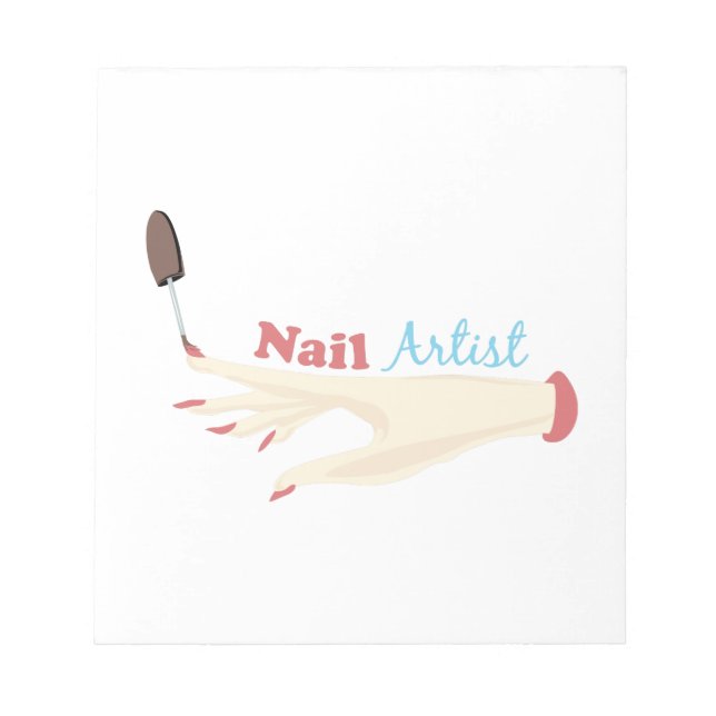 Nail Artist Notepad (Front)