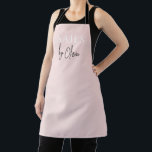Nail Artist Technician Modern Typography Apron<br><div class="desc">This apron for nail artists features modern typography and a sleek, stylish design perfect for professionals in the beauty industry. With its comfortable fit and practical pockets, this apron is both functional and fashionable, providing an ideal way to stay organized while showcasing your passion for nail artistry. Made with durable...</div>