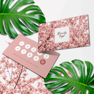 Nail Beauty Salon Loyalty Card