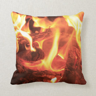 Nail In The Fire Throw Pillow