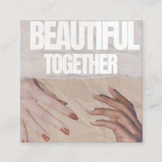 Nail invitation card