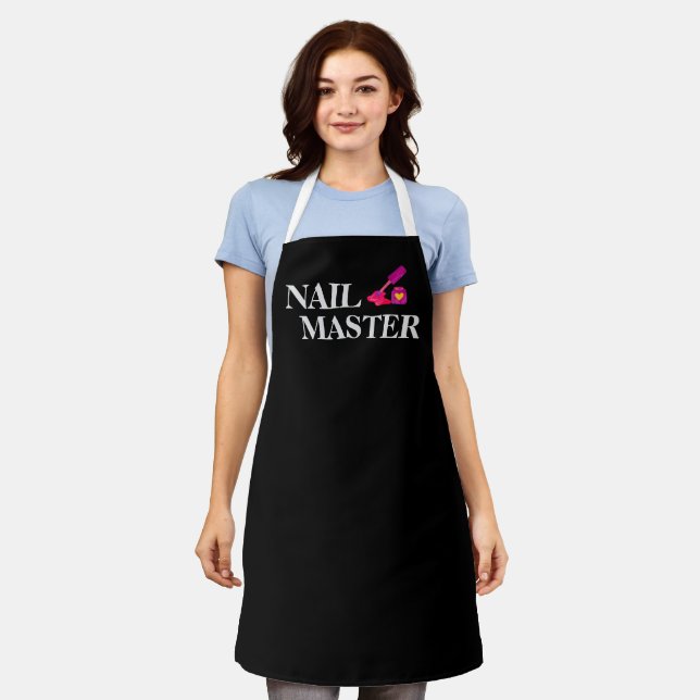 NAIL MASTER APRON (Worn)
