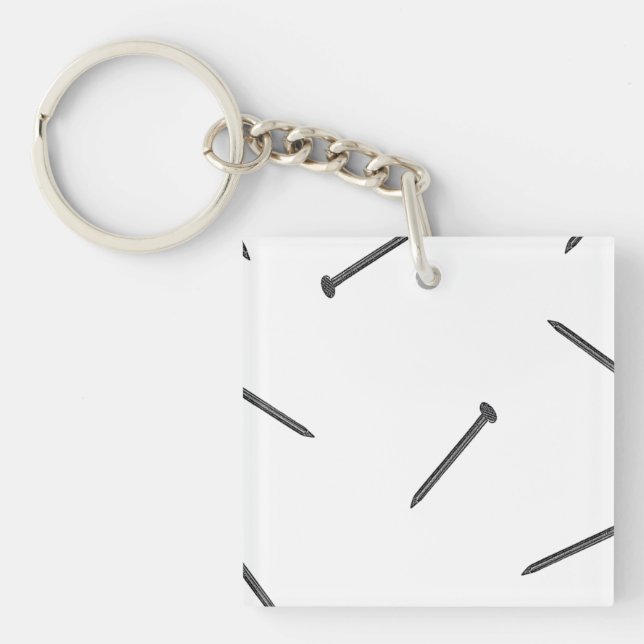 nail pattern keychain (Front)