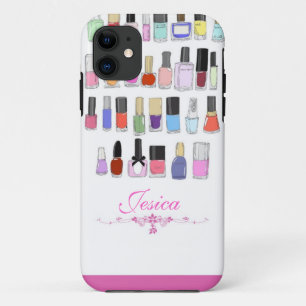 Nail polish bottles iPhone 11 case