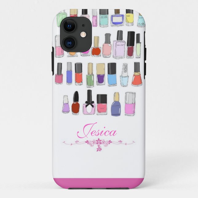 Nail polish bottles Case-Mate iPhone case (Back)