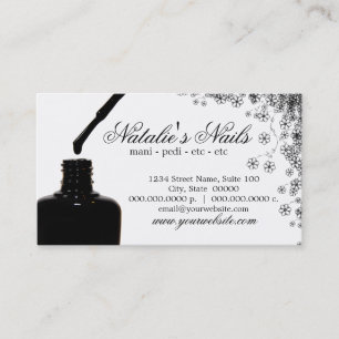 Nail Polish Business Cards