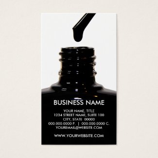 Nail Polish Business Cards are cute and unique. Get the best quality affordable business cards for salons & spas. Create loyalty cards, referral cards, discount cards and more.