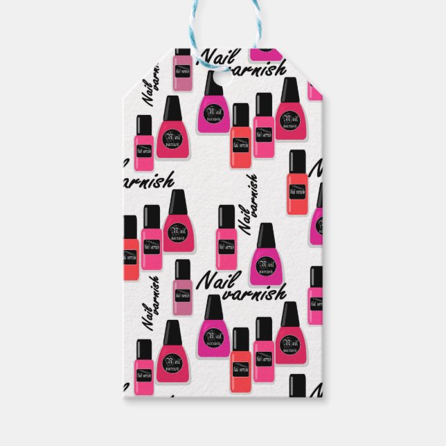 Nail Polish Gift Tags (Front)