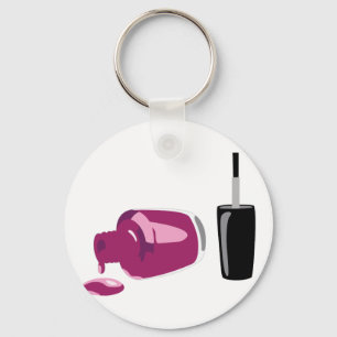 Nail Polish Keychain