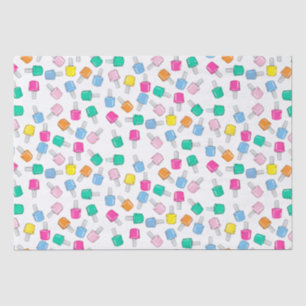 Nail Polish Mani Pedi Cosmetologist Birthday Tissue Paper